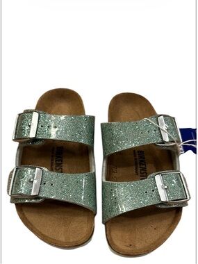 BIRKENSTOCK kids Cosmic Sparkle Mineral Double Strap Sandals